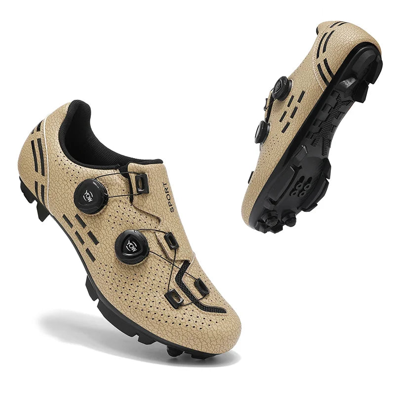 MTB Cycling Shoes Men SPD Cleat Mountain Bike Shoe Breathable
