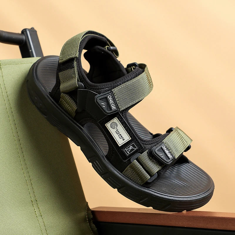 Men's Sport Sandals – Summer Open-Toe Casual Beach Shoes