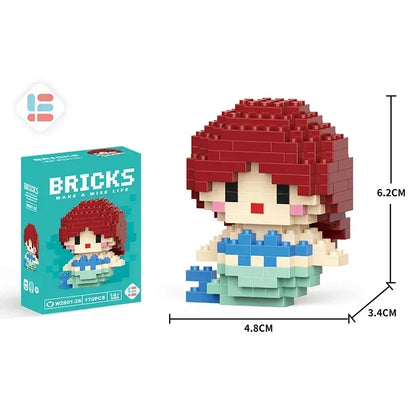 Disney Tsum Tsum Mini Building Blocks – Cartoon Micro Brick Figures