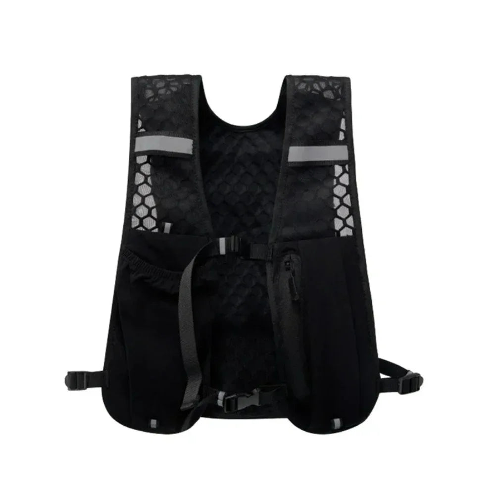Running Vest Backpack – Lightweight Hydration Chest Pack with Phone Pocket