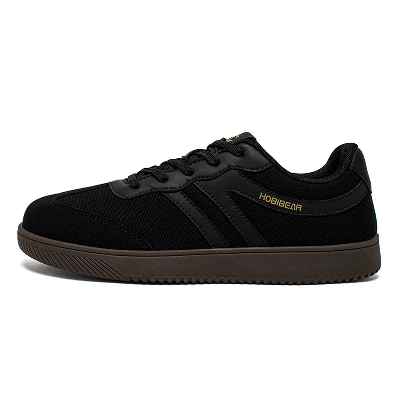 Wide Toe Minimalist Sneakers – Unisex Lace-Up Casual Walking Shoes