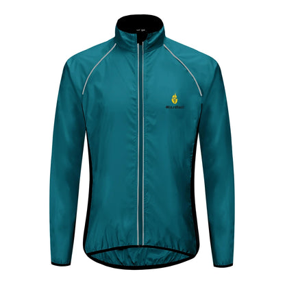 Men's Reflective Cycling Jacket Windproof Waterproof MTB
