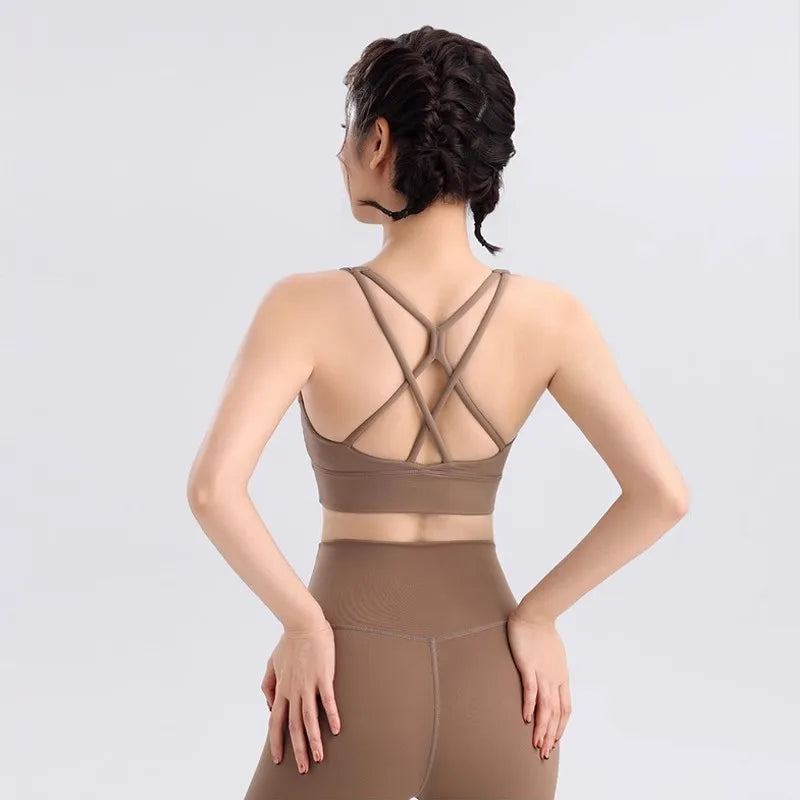 Women's 2-Piece Yoga Set Sports Bra and High-Waist Leggings