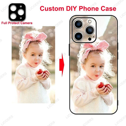 Custom Matte Case Iphone 17 Air 16 15 14 13 12 11 Pro Max Mini Se Xs Xr Plus Diy Personalized Photo
