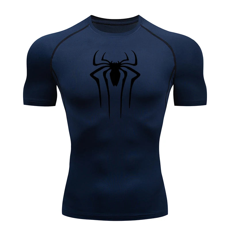 Men's Compression Sport T-Shirt – Quick-Dry Short Sleeve Gym Top
