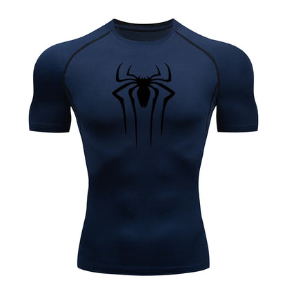 Men's Compression Sport T-Shirt – Quick-Dry Short Sleeve Gym Top
