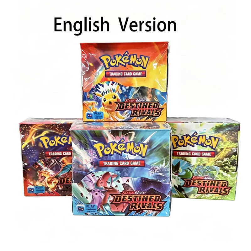 288pcs English Version Pokemon Tcg Scarlet Violet Destined Rivals Classics Booster Box Trade Card 36