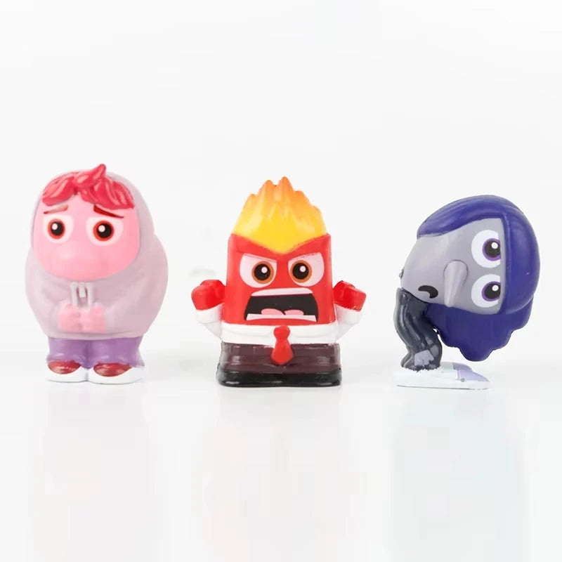 Inside Out 2 Mini Action Figures Set of 9 Characters