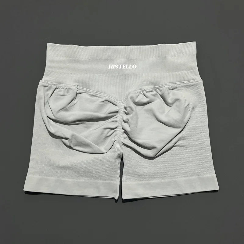 Women's Seamless High-Waist Workout Shorts – Yoga & Gym
