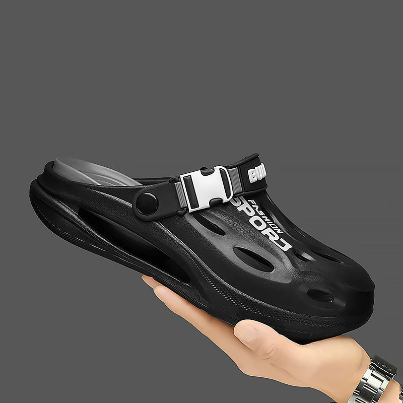 Men's Sport Clogs – Non-Slip Soft Beach Shoes for Summer