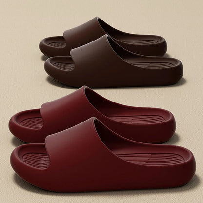 Big Size 50 51 Summer Slippers Men Women Eva Lightweight Open Toe Quick Dry Home Slides Flat Sandals