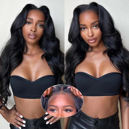 Boby Wave Human Hair Wigs 13x6 Hd Transparent Lace Front Wig 13x4 Women Brazilian Virgin Frontal 250