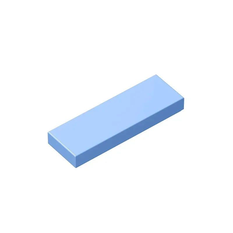 GoBricks 1x3 Tile Building Block – Compatible with LEGO 63864 (GDS-562)