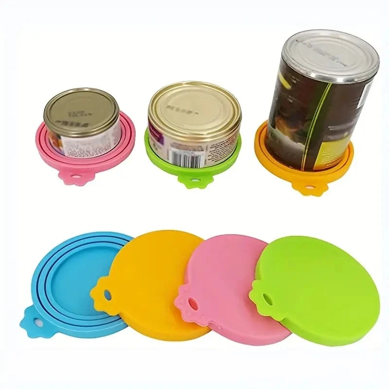 Silicone Pet Can Lid – BPA-Free Food Cover for Dog & Cat Cans
