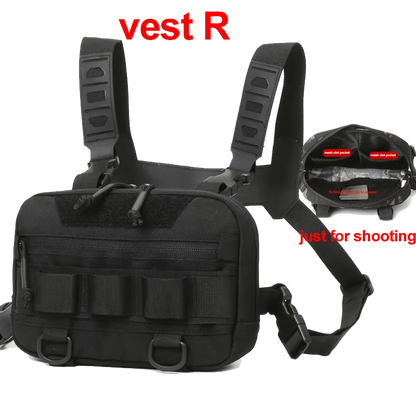 Tactical Chest Rig Bag – Outdoor Vest Pack for Hiking & Camping