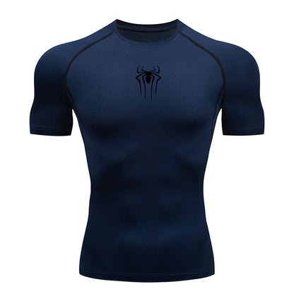 Men's Compression Sport T-Shirt – Quick-Dry Short Sleeve Gym Top