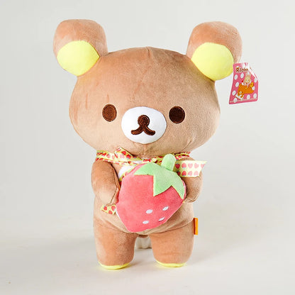 Rilakkuma Plush Toy – Kawaii Stuffed Bear Anime Doll for Room Decor