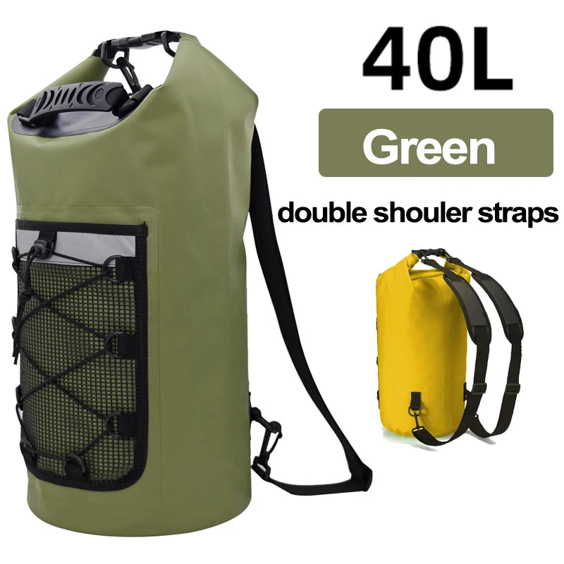 Waterproof Dry Bag Backpack – PVC Roll-Top for Kayak & Outdoor