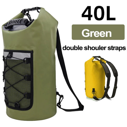 Waterproof Dry Bag Backpack – PVC Roll-Top for Kayak & Outdoor