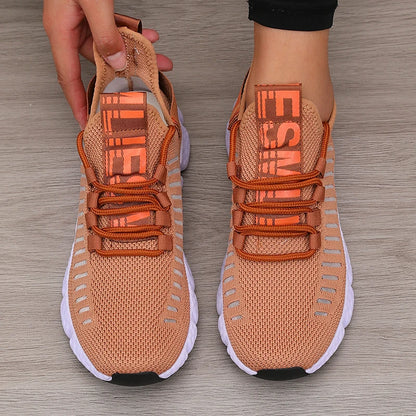 Women's Mesh Sneakers – Lightweight Breathable Athletic Walking Shoes