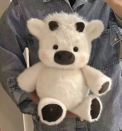 Highland Cattle Plush Toy – Fluffy Cow Stuffed Animal 45cm