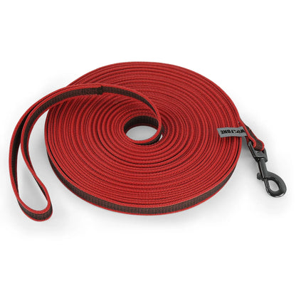 Long Dog Training Leash – Dual Color Nylon Lead 1.5M to 15M