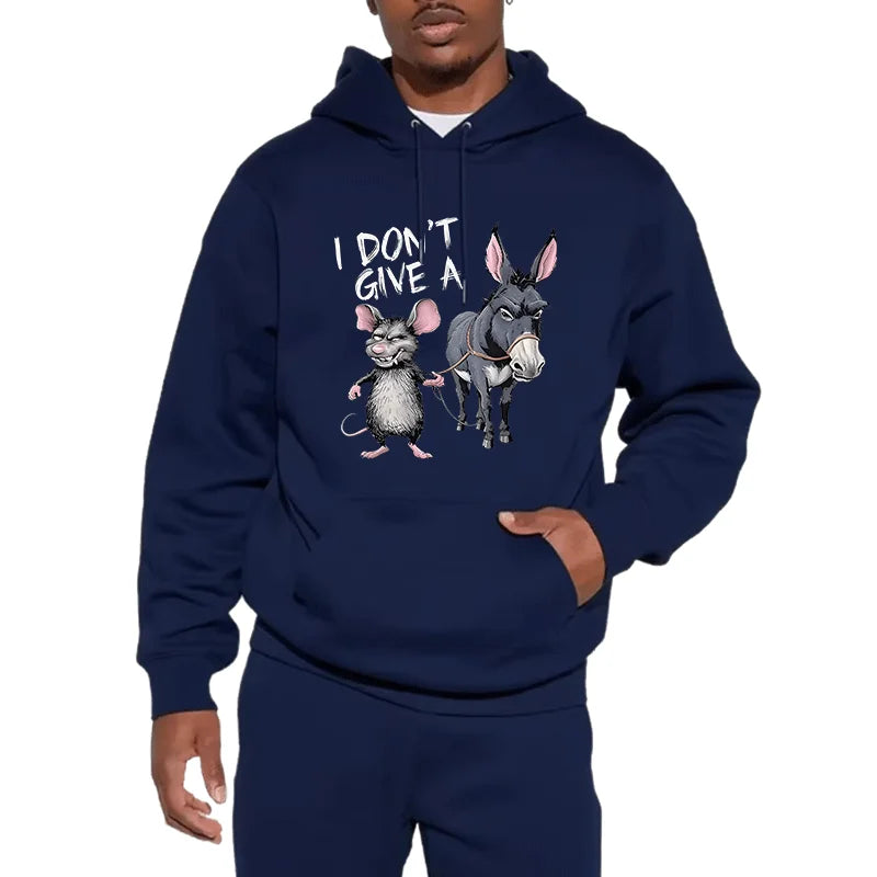 Drawstring Hoodie Casual Fleece Pullover Sweatshirt