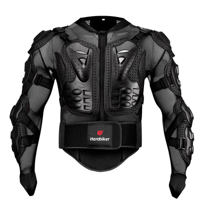 Men's Motorcycle Protective Pants Full Body Armor Hip Knee Guard