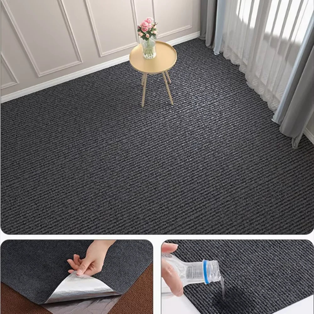 Self-Adhesive Runner Rug – Water-Absorbent Non-Slip Carpet 40cm x 3m