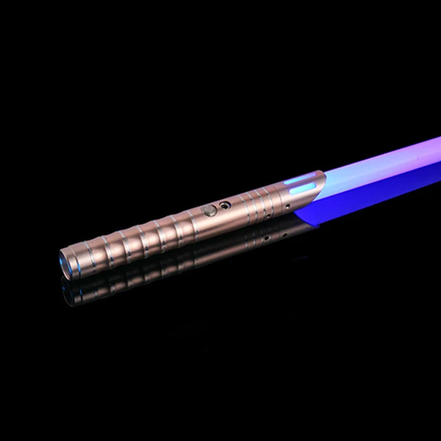 RGB Metal Lightsaber Sword – Collectible Light Saber Toy with LED Glow