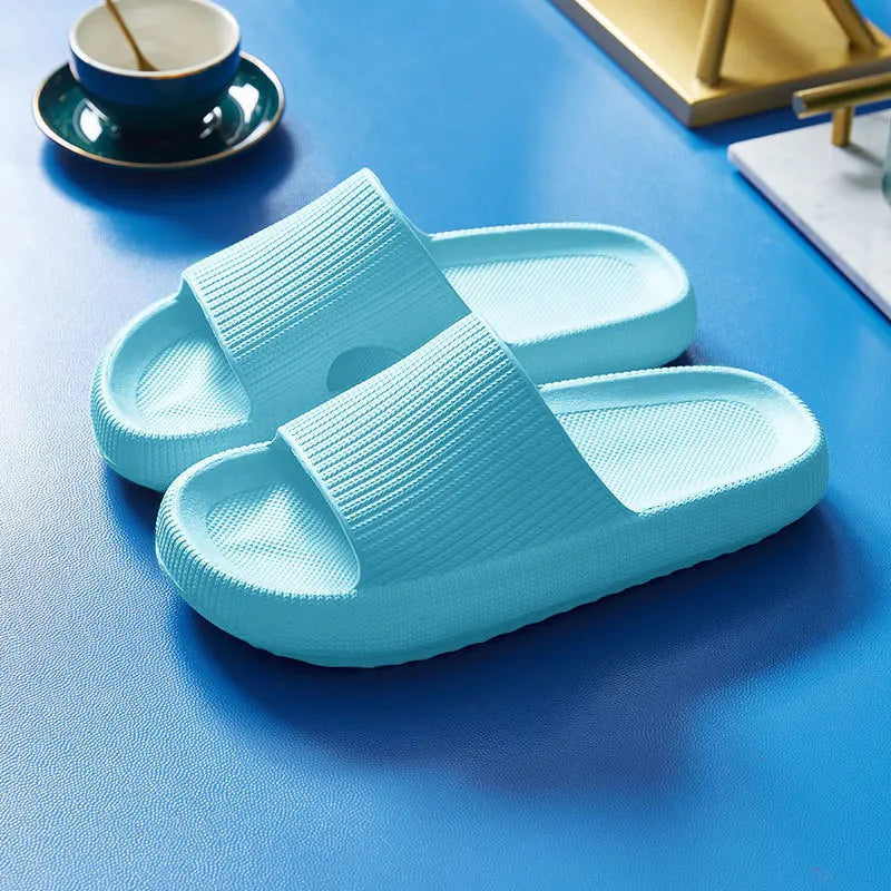 Cloud Slide Slippers Thick EVA Sole Indoor Home Shoes