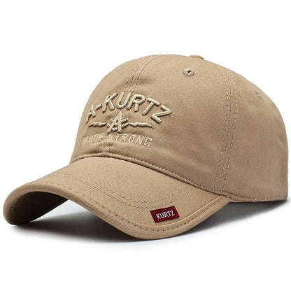 Embroidered Baseball Cap – Adjustable Outdoor Sun Hat for Men & Women