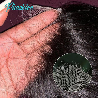 HD Lace Closure & Frontal Straight Remy Human Hair – 4x4 5x5 6x6 13x4 13x6