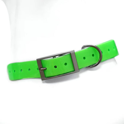 Heavy Duty Waterproof TPU Dog Collar – Adjustable, 8 Colors
