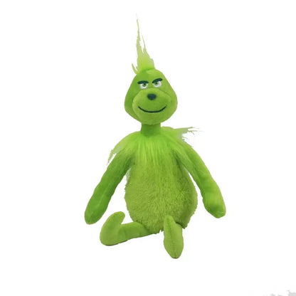 Grinch Plush Doll – 32cm Christmas Stuffed Toy for Kids