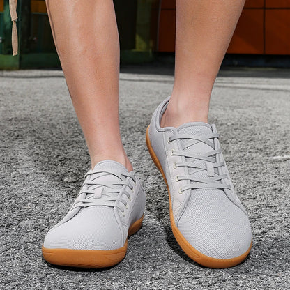 Men's Breathable Mesh Lace-Up Casual Sneakers