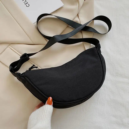 Crossbody Shoulder Bag – Casual Lightweight Crescent Messenger Bag