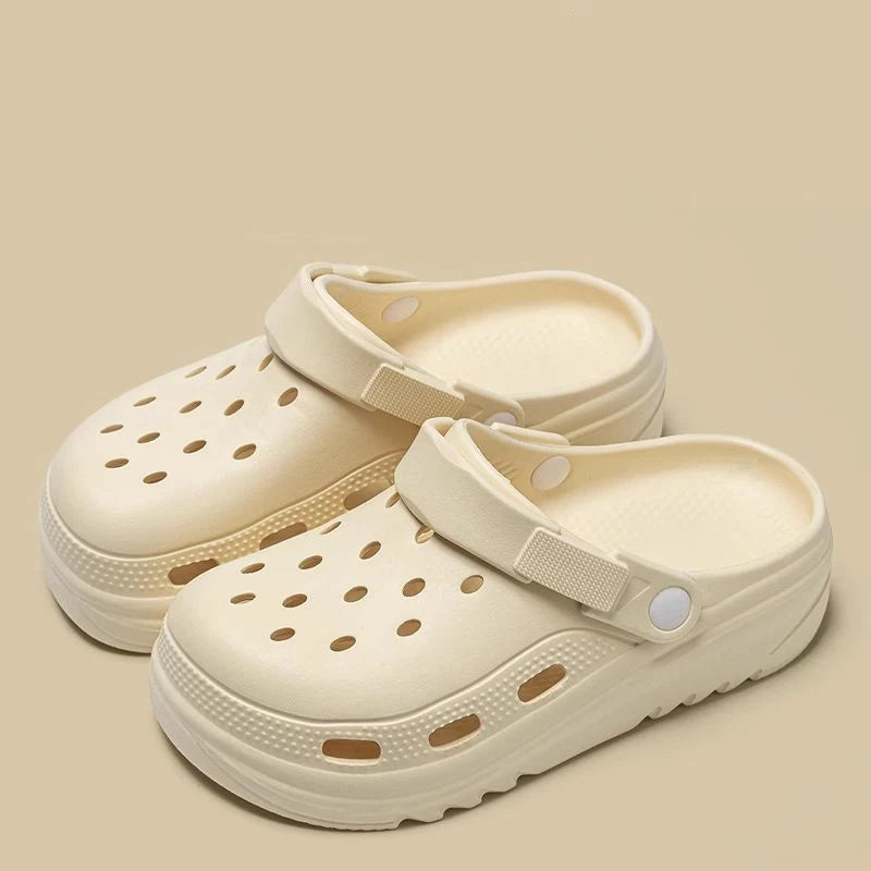 Platform Garden Clogs Unisex Chunky EVA Summer Beach Shoes