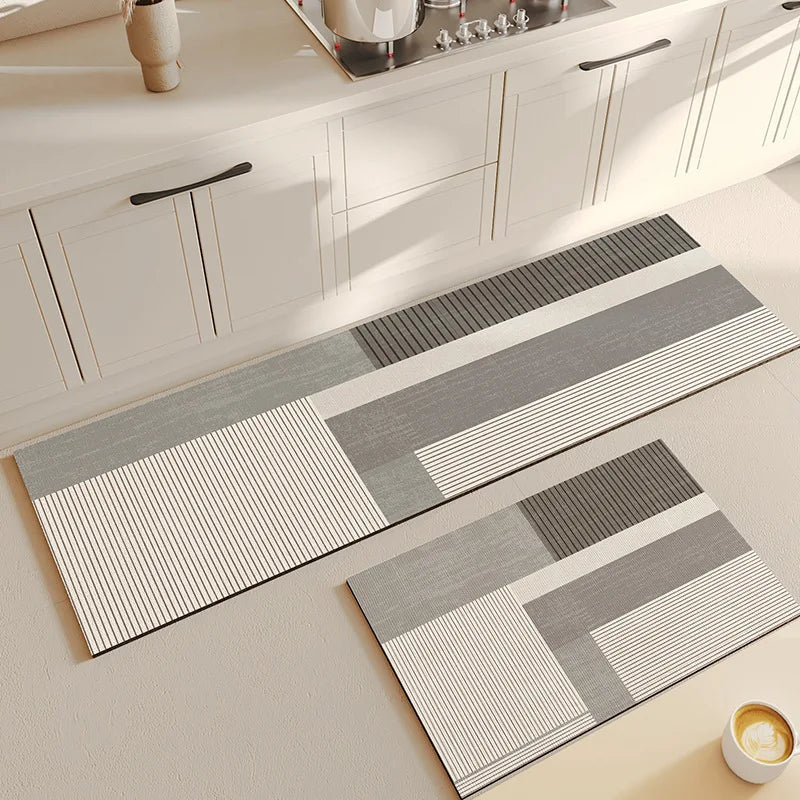 Super Absorbent Anti-Slip Bath & Kitchen Mat – Soft Door Rug