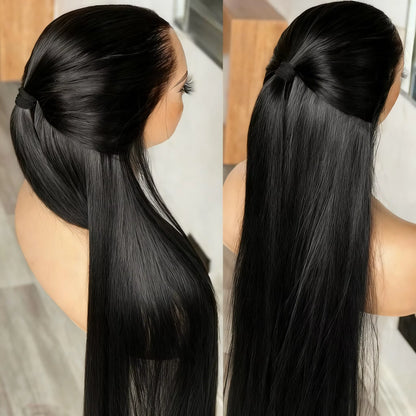 360 Lace Front Wig 30 40 Inch Bone Straight Human Hair Wigs Brazilian 13x6 Hd Frontal 100 Pre