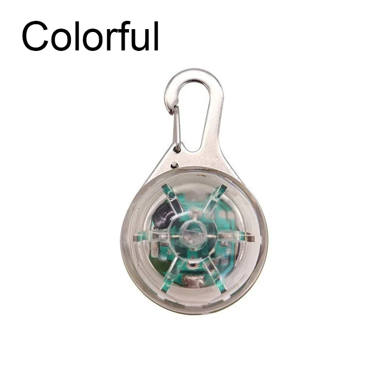 LED Glowing Pet Collar Pendant – Night Safety Light for Dogs & Cats
