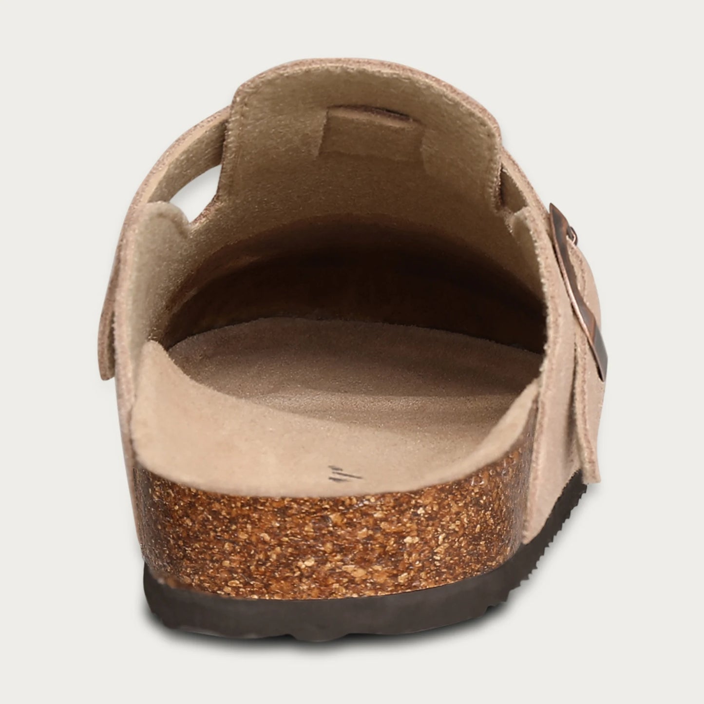Suede Mule Clogs – Women's Arch Support Cork Outdoor Slippers
