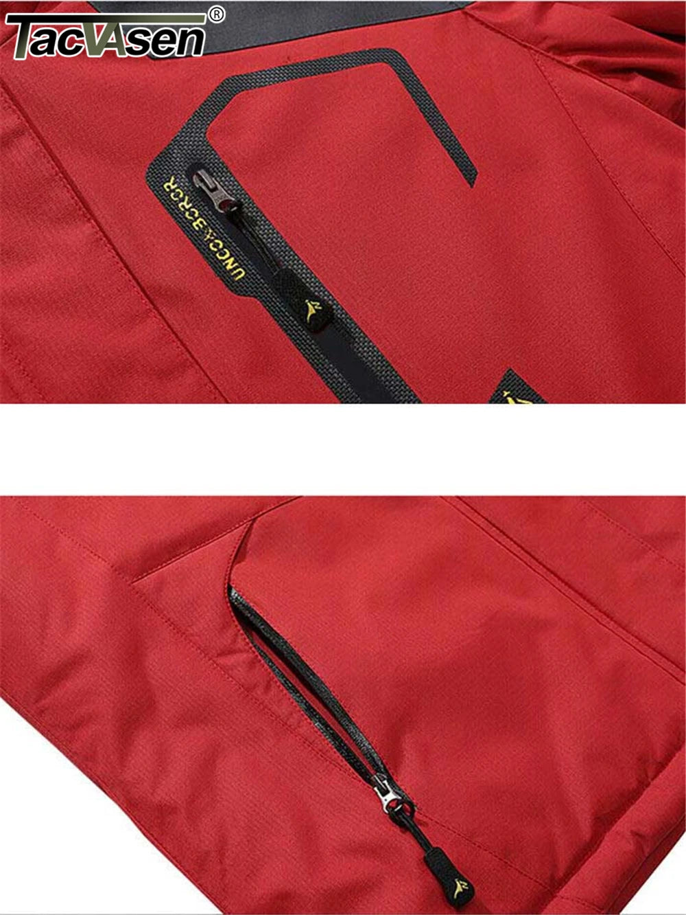 Men's Fleece-Lined Mountain Jacket – Removable Hood Hiking Coat