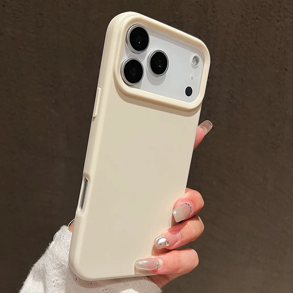 Candy Color Silicone Protective Phone Case Iphone 17 Pro Max Air Shockproof Matte Soft Tpu Bumper
