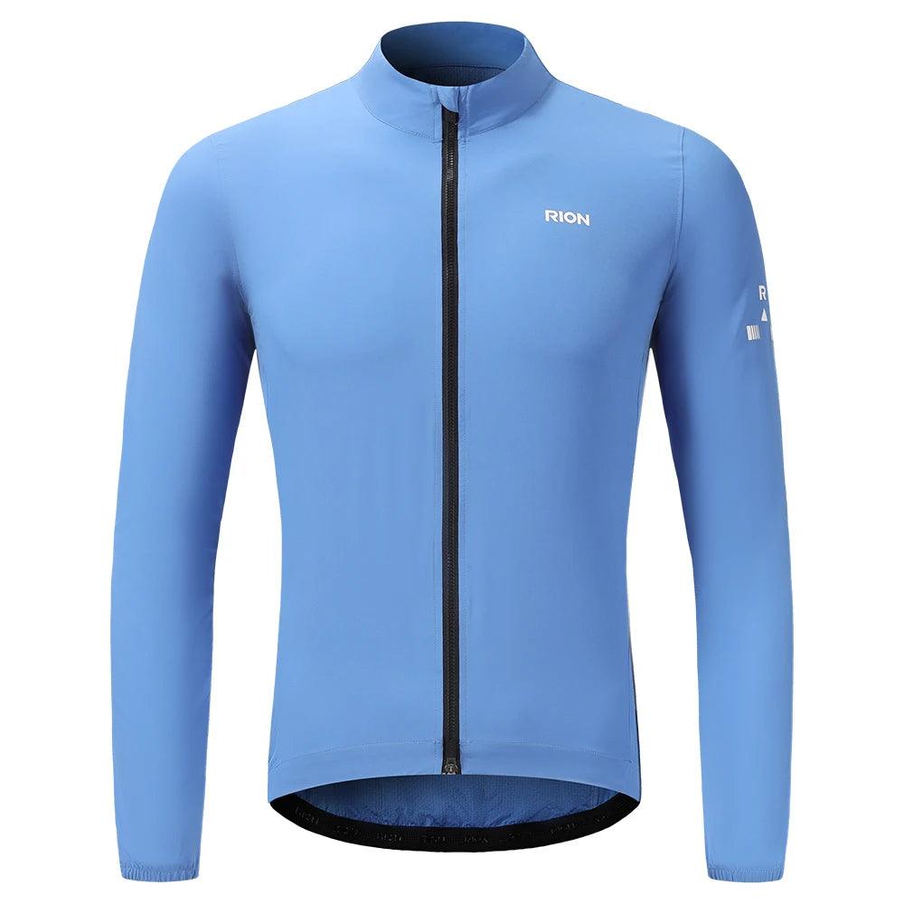 RION Men's Windbreaker Cycling Jacket – Packable, Windproof, UPF50