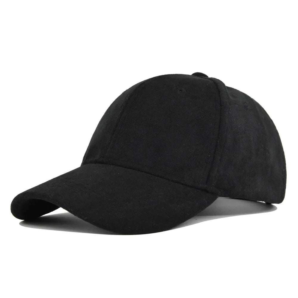 Unisex Snapback Baseball Cap – Solid Retro Adjustable Hat for Men & Women