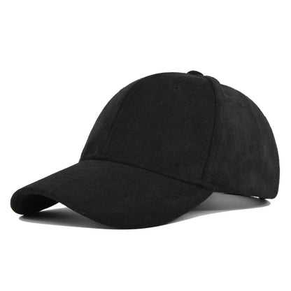 Unisex Snapback Baseball Cap – Solid Retro Adjustable Hat for Men & Women