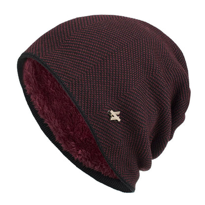 Fleece-Lined Knit Beanie – Warm Winter Hat for Men & Women