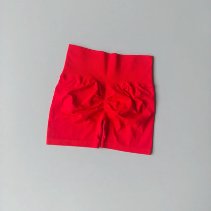 Ruched Butt Lift Yoga Shorts – High Waist Women's Workout Shorts
