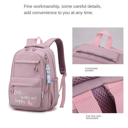 Kawaii Girls School Backpack – Cute Kids Book Bag